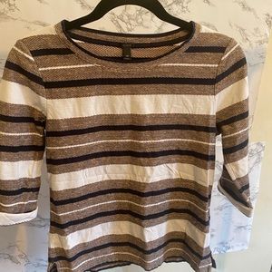 J.Crew multi colored ladies blouse.Size XS